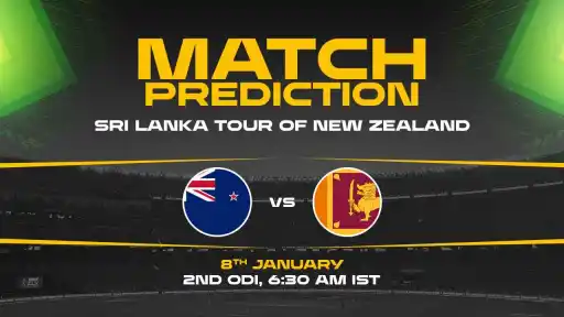 NZ vs SL 2nd ODI, Match Prediction- Who Will Win Today?